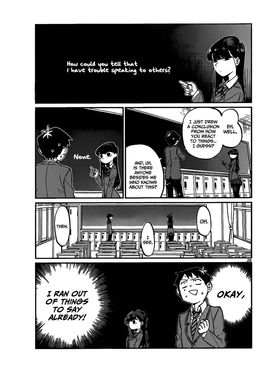 Komi-san wa Komyushou Desu Chapter 1 26